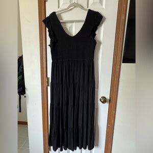 Elegant Black Sleeveless Dress